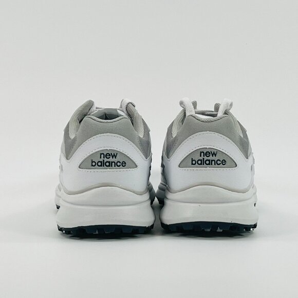 New Balance Hertiage Golf \'White Grey\' MG100WT size 10